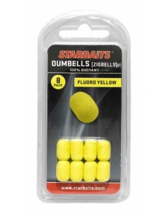 Starbaits zig dumbells yellow 8unds