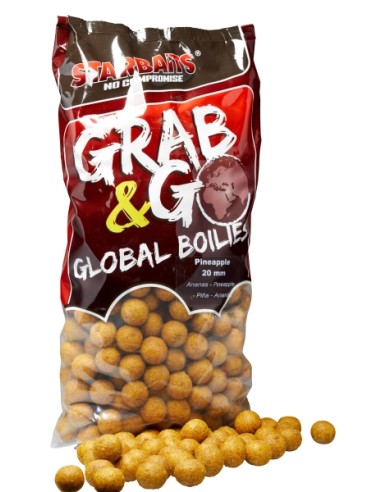 Starbaits boiles grag&g pineapple 20mm 2.5kg