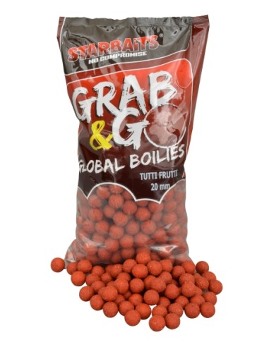 Starbaits boiles grag&g tutti frutti 20mm 2.5kg