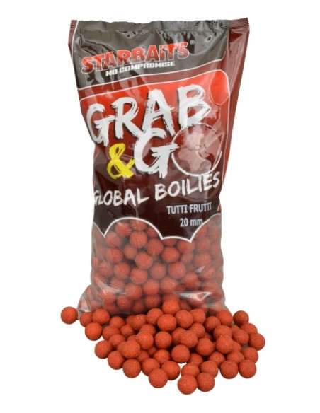 Starbaits boiles grag&g tutti frutti 20mm 2.5kg