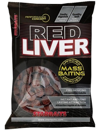 Starbaits mass baiting red liver 20mm 3kg