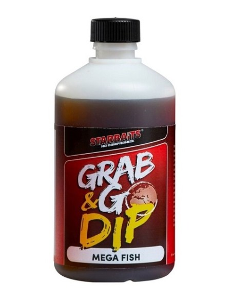 Starbaits dip grab&go mega fish 500ml
