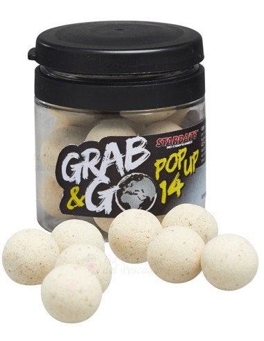 Starbaits global pop-ups garlic 14mm 20gr
