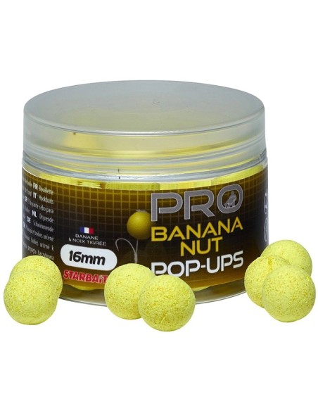 Starbaits pop-ups pro banana nut 16mm 50gr