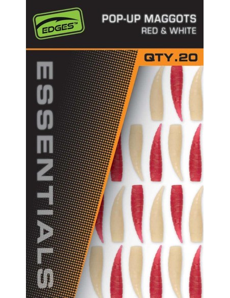 Fox essential maggots white red 20unds