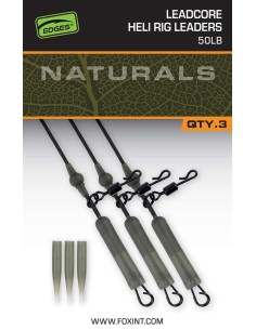 Fox natural leadcore heli rig leader 3unds