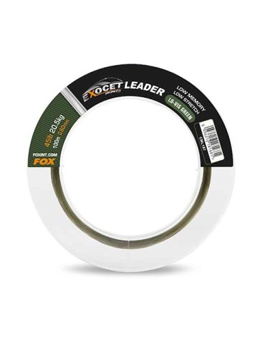 Fox exocet pro leader green 0.60mm 45lb 100m