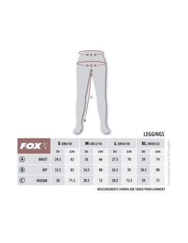 Fox WC leggings oliva talla L