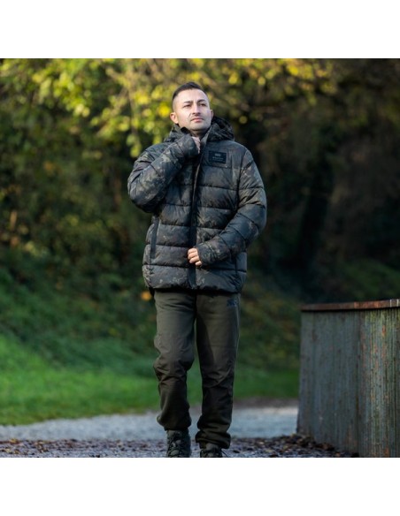 Nash ZT polar quilt jacket camo talla M