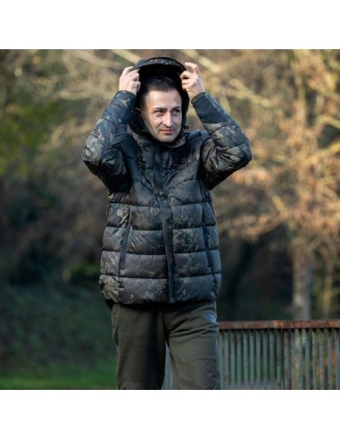 Nash ZT polar quilt jacket camo talla XL