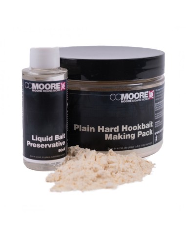 Cc moore hard hookbait making pack plain 200gr