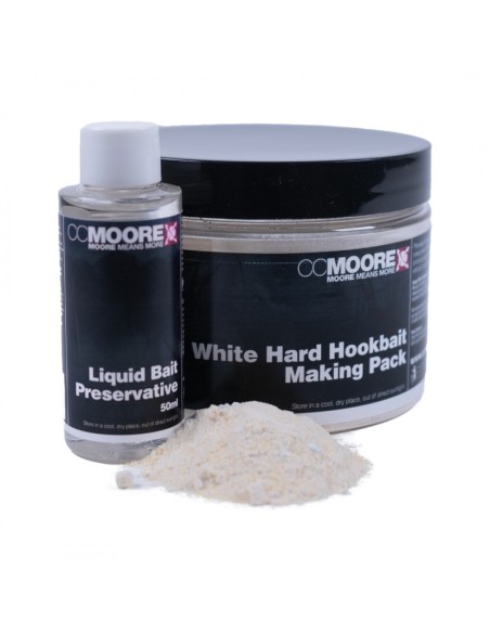 Cc moore hard hookbait making pack white 200gr