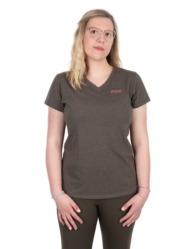 Fox t-shirt woman V neck talla S