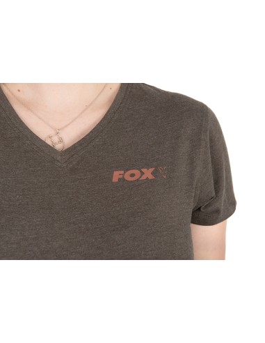 Fox t-shirt woman V neck talla S