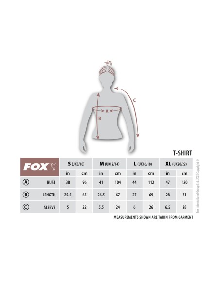 Fox t-shirt woman V neck talla L
