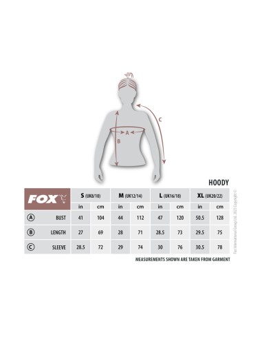 Fox zipped hoody woman talla M