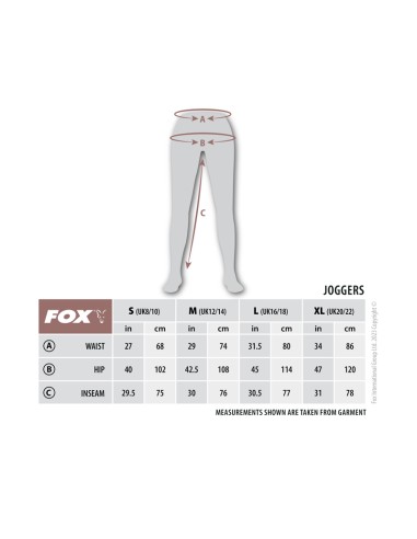 Fox joggers woman talla L