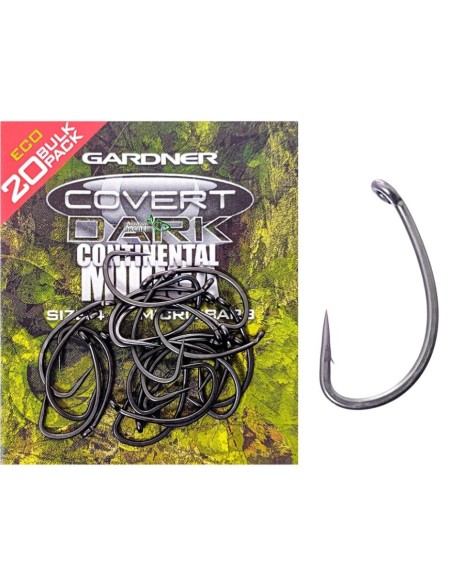 Gardner covert  bulk dark mugga continental nº6 20unds