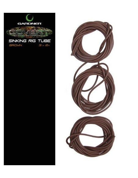 Gardner covert sinking rig tube c-thru brown 3x2m