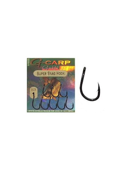 Gamakatsu g-carp super snag nº2 10unds