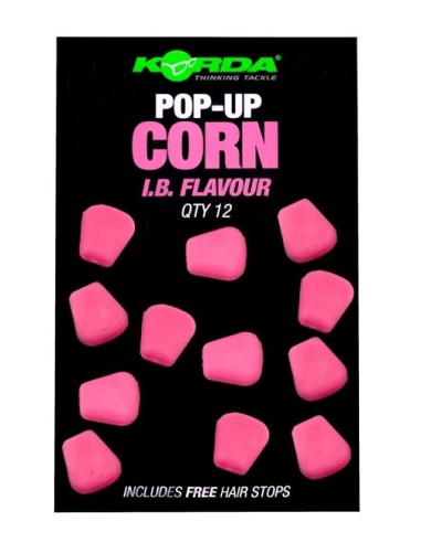 Korda pop-up corn i.b. flavour pink 12unds