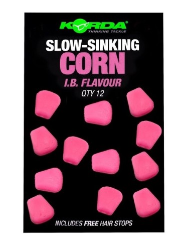 Korda slow sinking corn i.b. flavour pink 12unds