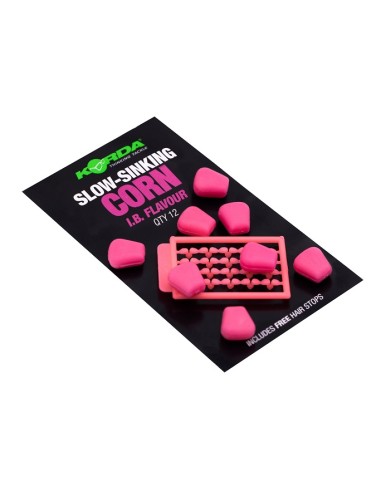 Korda slow sinking corn i.b. flavour pink 12unds
