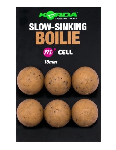 Korda boilies plastic wafter cell 18mm 6unds