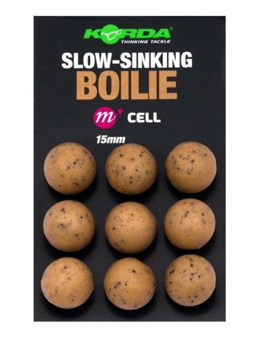 Korda boilies plastic wafter cell 15mm 9unds