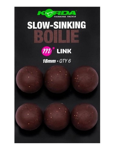 Korda boilies plastic wafter link 18mm 6unds