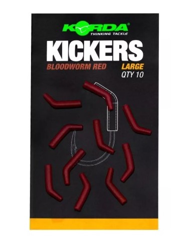 Korda kickers bloodworm red large 10unds