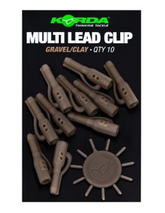 Korda lead clip pin gravel clay 10unds