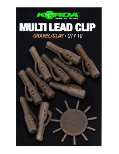 Korda lead clip pin gravel clay 10unds