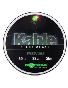Korda kable tight weave weed silt 25m