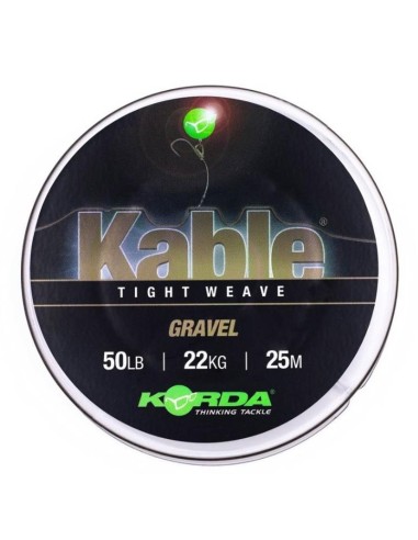 Korda kable tight weave gravel 25m