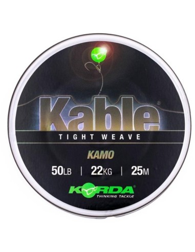 Korda kable tight weave kamo 25m