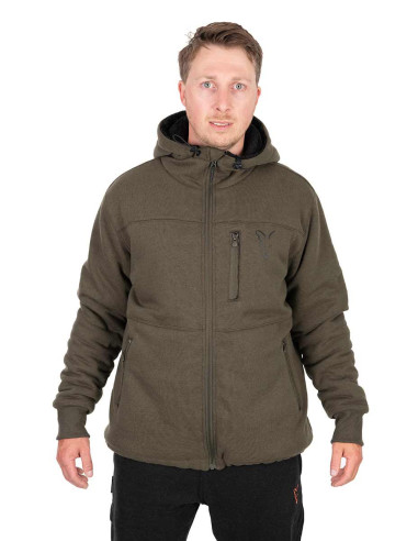 Fox sherpa jacket green & black talla M