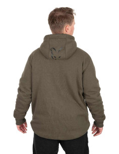 Fox sherpa jacket green & black talla L 2