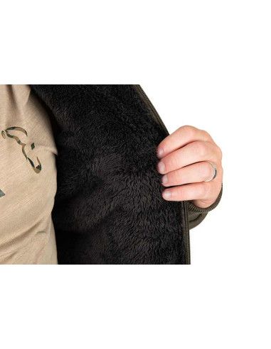 Fox sherpa jacket green & black talla XXL