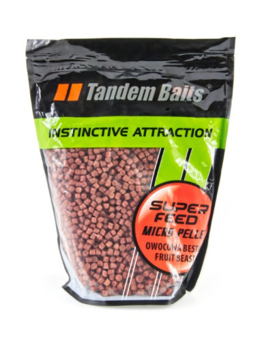 Tandem baits micro pellets fruit beast 6mm 1kg
