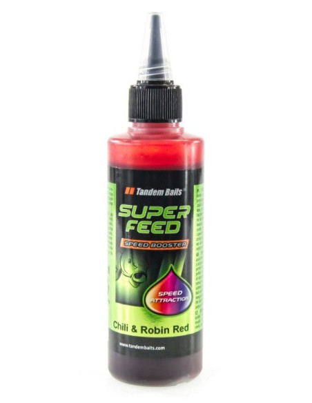 Tandem baits speed booster chilli & robin red 100ml