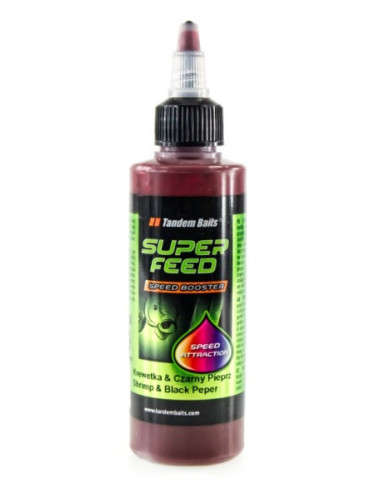 Tandem baits speed booster shrimp black pepper 100ml