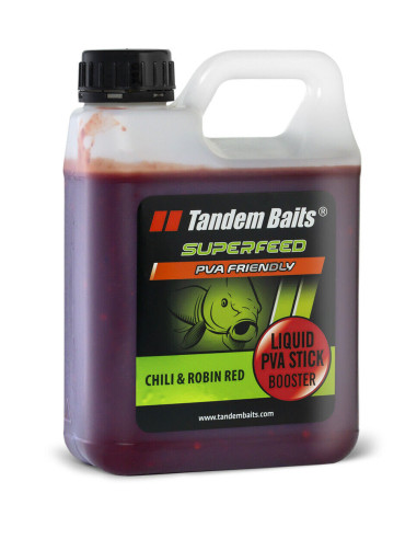 Tandem baits superfeed liquid pva chilli robin red 1L