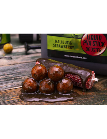 Tandem baits superfeed liquid pva halibut & strawberry 1L