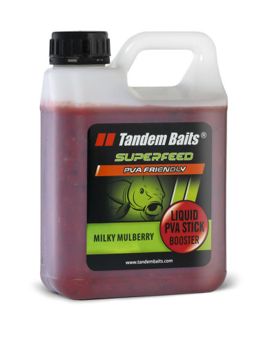 Tandem baits superfeed liquid pva milky mulberry 1L