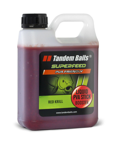 Tandem baits superfeed liquid pva red krill 1L