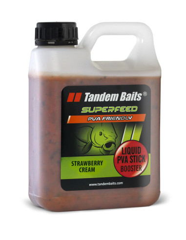 Tandem baits superfeed liquid pva straberry cream 1L