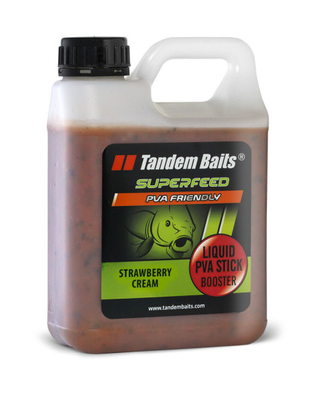 Tandem baits superfeed liquid pva strawberry cream 1L