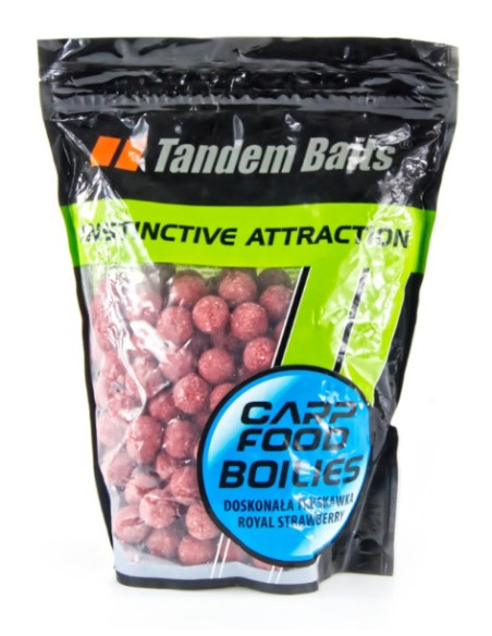 Tandem baits boilies carp food royal strawberry 18mm 1kg
