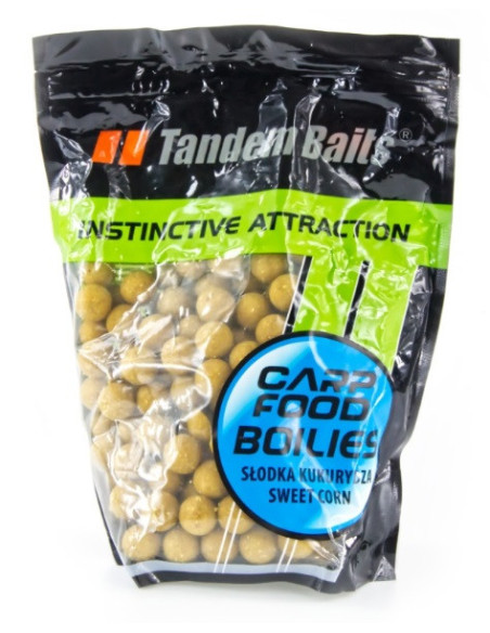 Tandem baits boilies carp food sweetcorn 18mm 1kg
